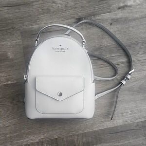 Kate Spade Schuyler Grey Mini Backpack